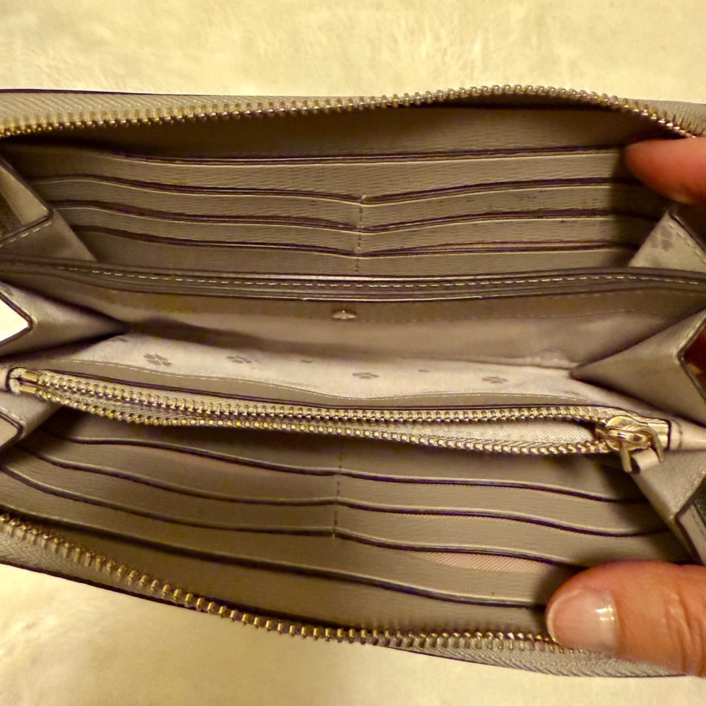 Kate Spade Continental Wallet. Python Snake Embos… - image 3